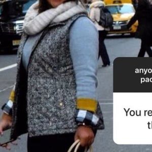 Merona (Target) B&W lightweight vest